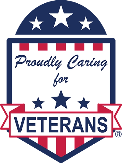 Chiropractic Molalla OR Proudly Caring For Veterans Badge
